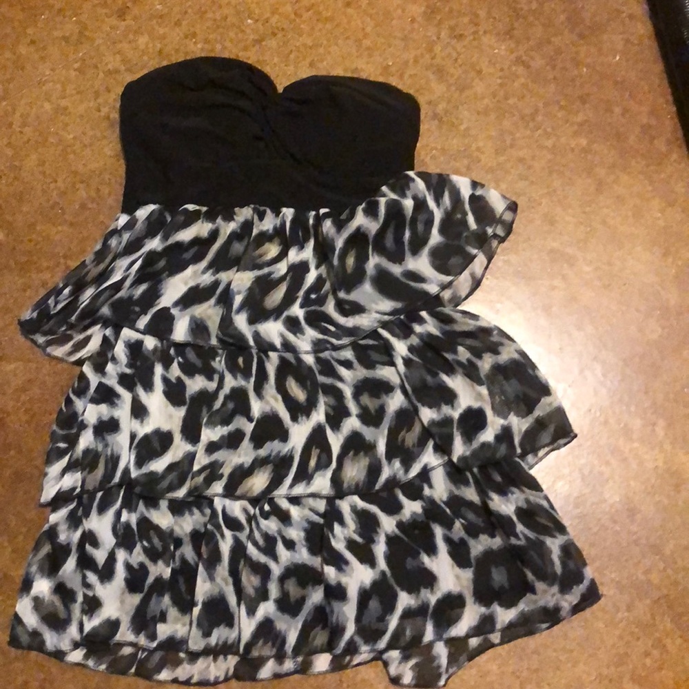 Strapless party dress